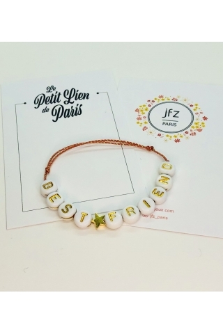 Bracelet Dolci D Best Friend JFZ - le petit lien de Paris