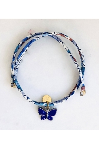 Bracelet Liberty Claire RR Papillon JFZ - le petit lien de Paris