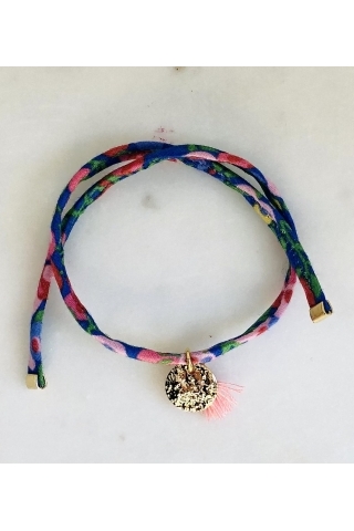 Bracelet Liberty Wilt C Pompon JFZ - le petit lien de Paris