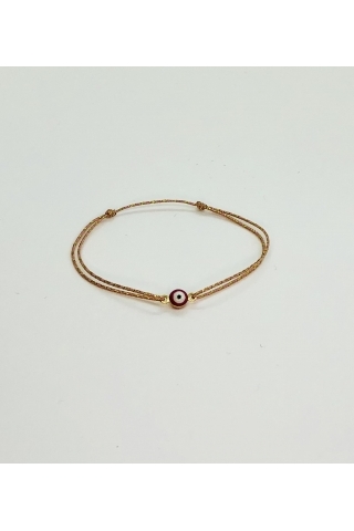 Bracelet Oeil Rose JFZ - le petit lien de Paris