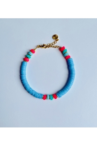 Bracelet Gipsy Bleu JFZ - le petit lien de Paris