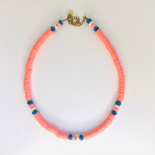 Collier Gipsy Corail - JFZ Bijoux