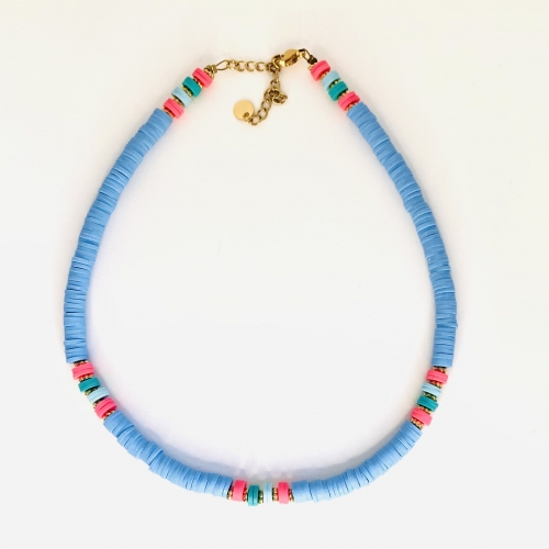 Collier Gipsy bleu - JFZ Bijoux