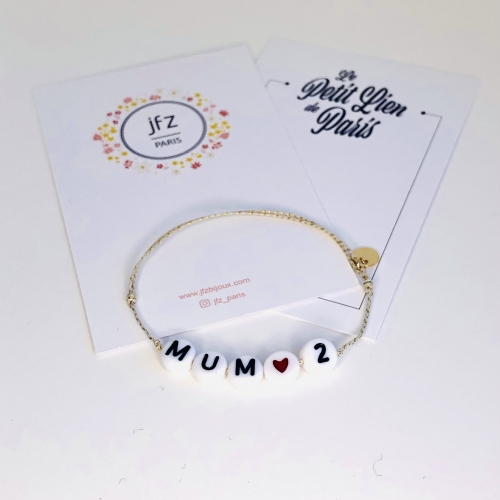 Bracelet Dolci N Mum of 2 - JFZ Bijoux