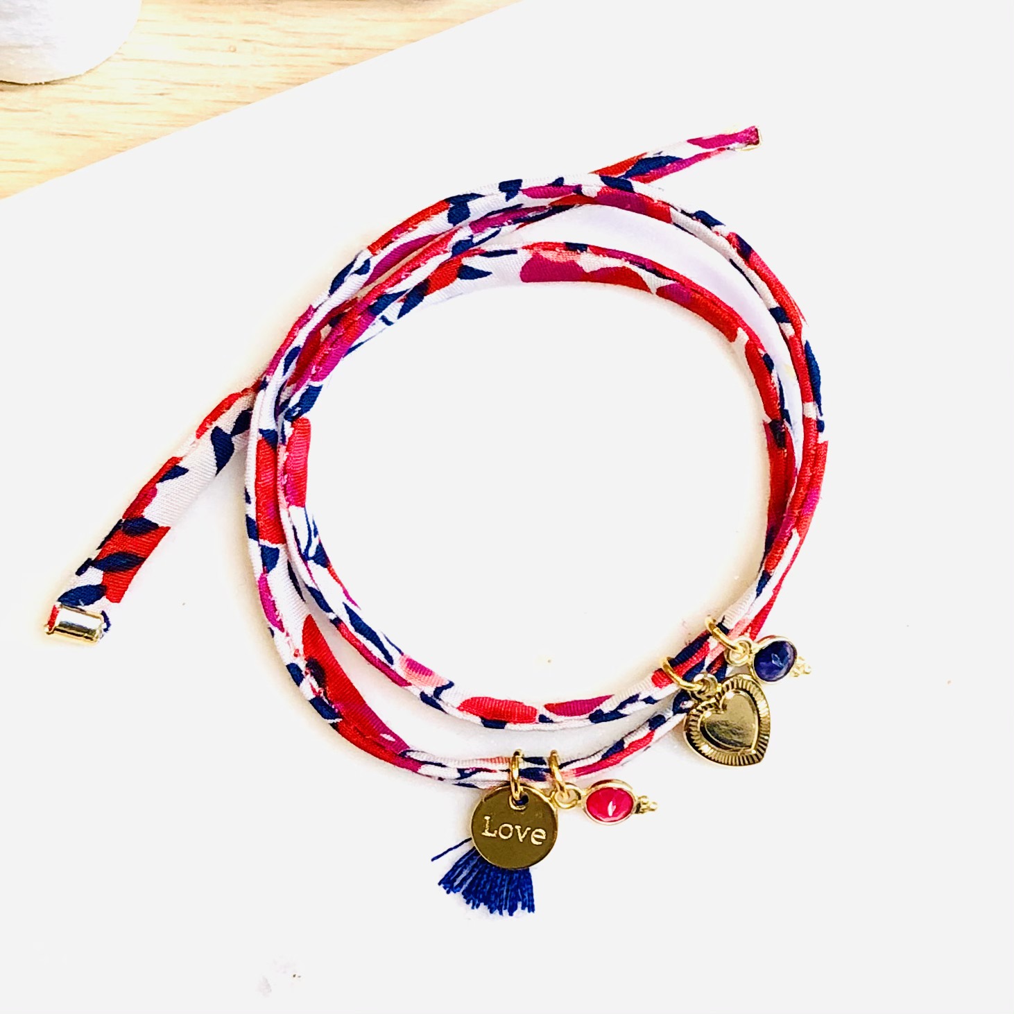 Bracelet Liberty WiltR Médailles  