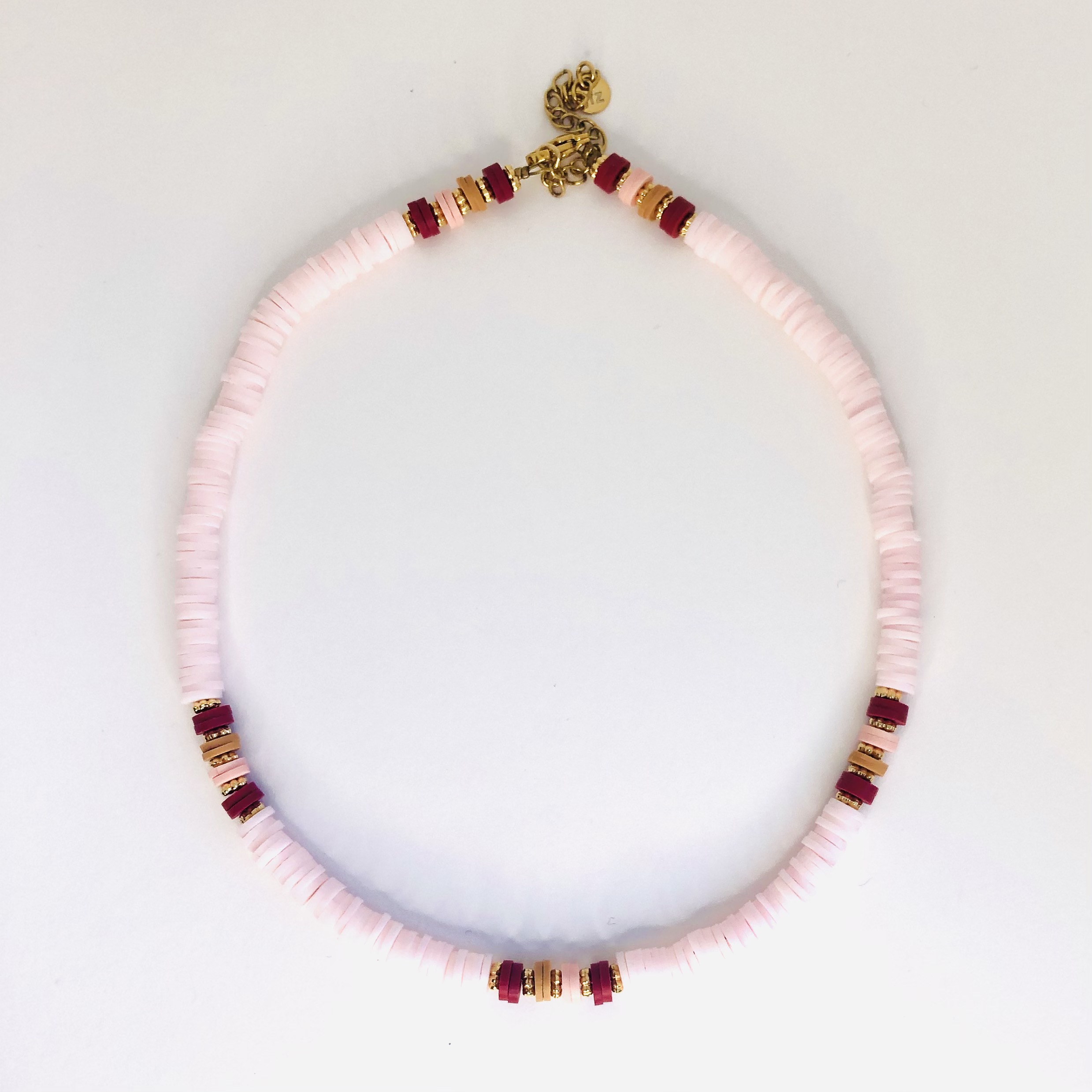 Collier Gipsy Rose clair  