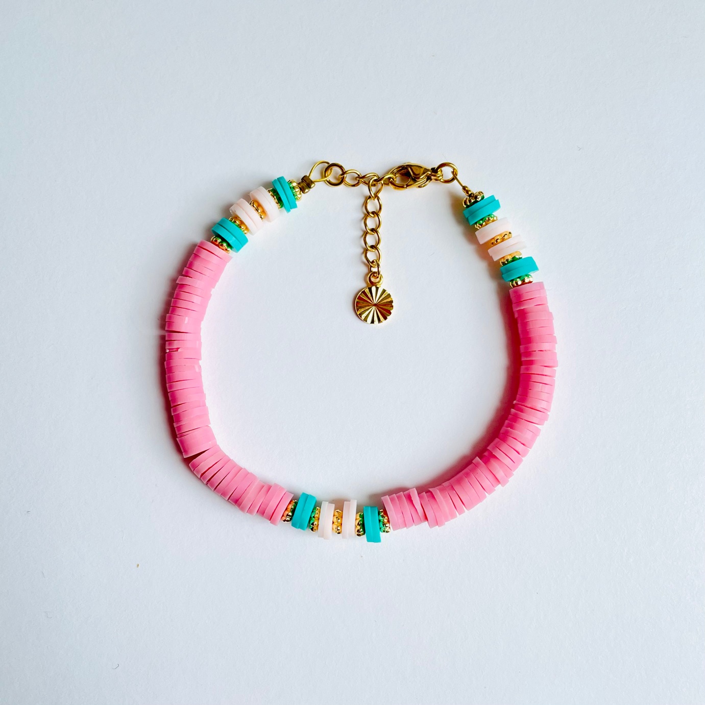 Bracelet Gipsy Vieux rose  