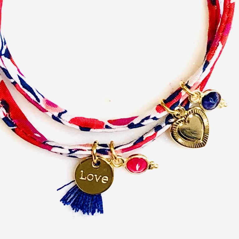 Bracelet Liberty WiltR Médailles  